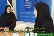 مصاحبه خانم دکتر مهدیه توکلی معاون توسعه دانشگاه علوم پزشکی دزفول با خبرگزاری ایرنا واحد دزفول